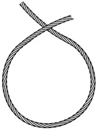 HARBOR FREIGHT 5798 1 Ton Capacity Hand Winch - Rope 1