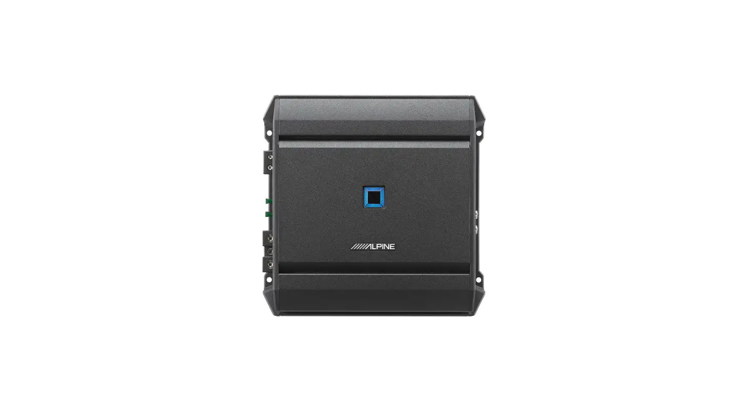Alpine S2-a120m Mono Power Amplifier Owner's Manual