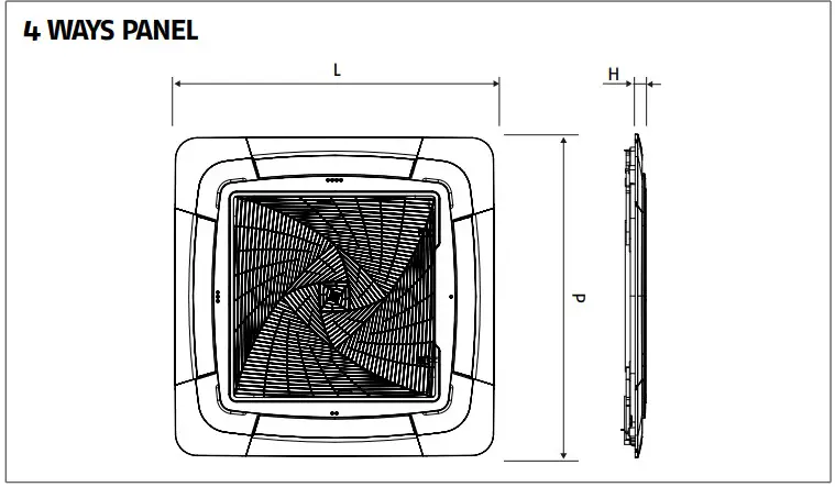 RIELLO AMK P SERIES R32 Non Inverter Air Conditioners - fig 8