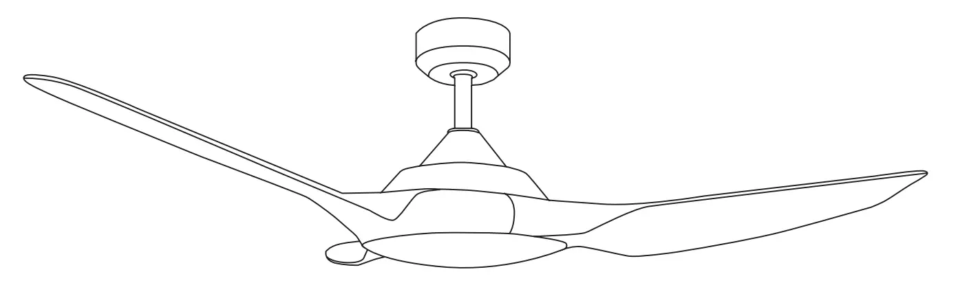 VENCHA Raven DC Ceiling Fan