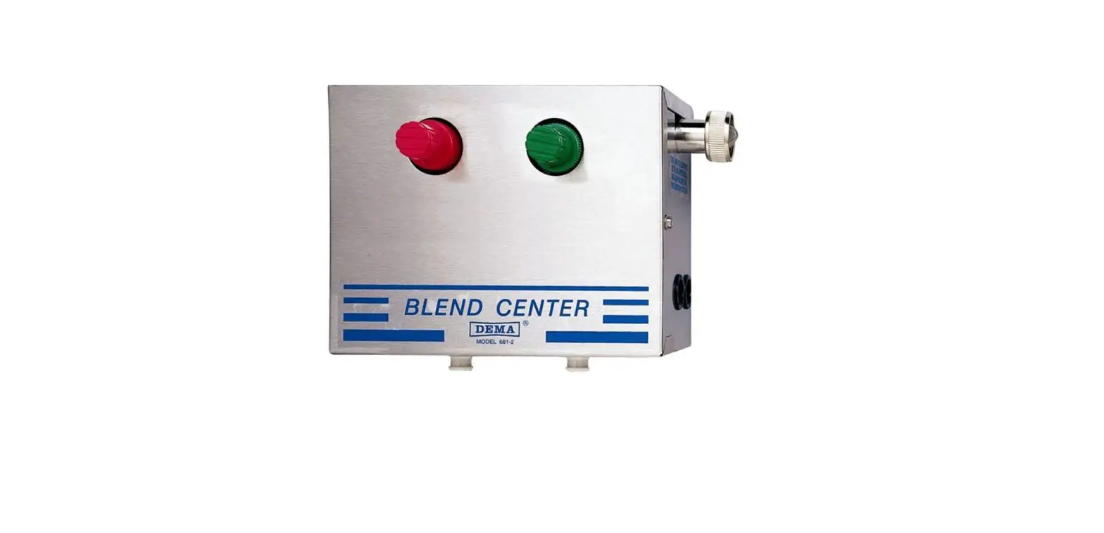 Dema 681a-2ms Blend Center Instruction Manual Dema 681a-2ms Blend Center Instruction Manual