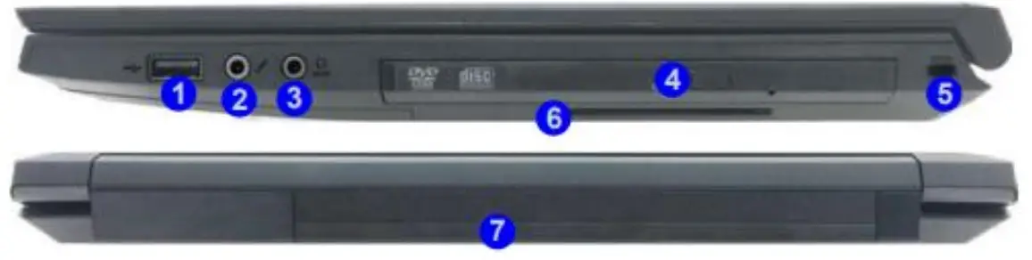 ACE COMPUTERS W640 Notebooks Laptop - parts 3