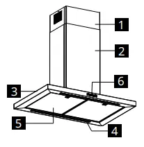 IKEA-AA-2039873-7-1-SVÄVANDE-Ceiling-Mounted-Extractor-Hood-FIG-2