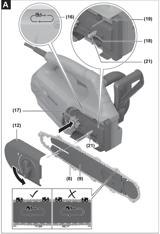 BOSCH GAC 250 Professional Concrete Block Saw 2