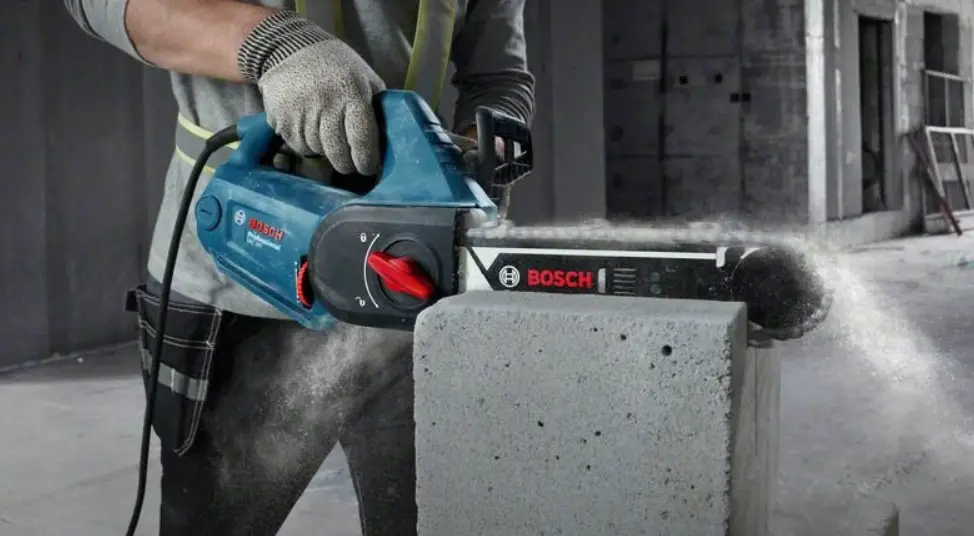 Bosch Gac 250 Professional Concrete Block Saw Instruction Manual