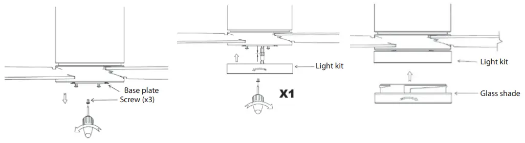 BLAUPUNKT BP2012 Ceiling Fan - LIGHT KIT