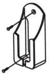 BLAUPUNKT BP2012 Ceiling Fan - Mount holder