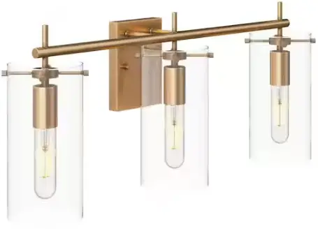 nathan james 13101 Heidi 26 Inch 3 Light Bathroom Vanity Light Fixture