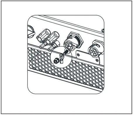 GROWATT SPH3000 6000TL BL UP 6kW Hybrid Inverter - Connecting cables 1