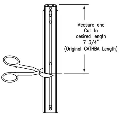 ERICO CATHBA3 Angled Bracket Hanger - Fig4