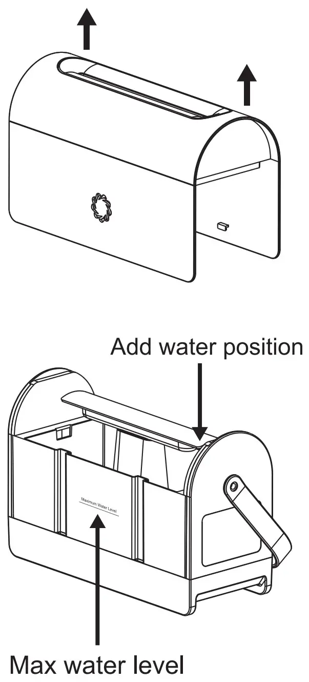 Sharper Image LF500MS Wi-Fi Flame Light Aromatherapy Humidifier - OPERATION