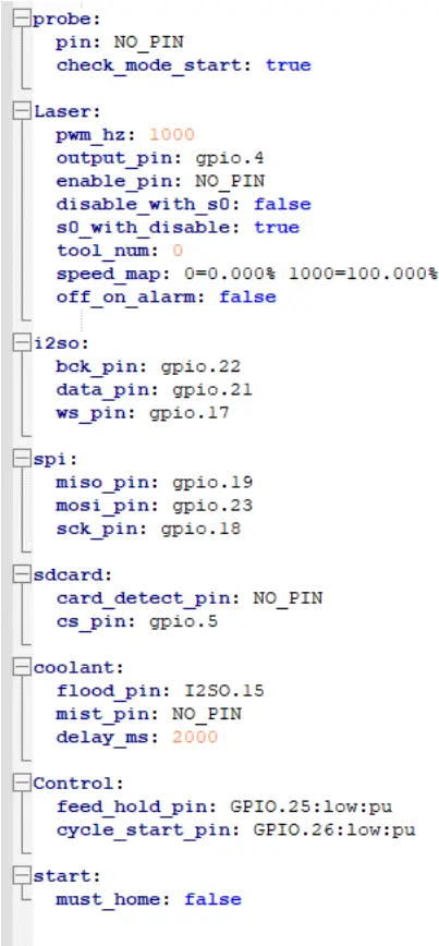 J TECH 32 Bit Motion Controller - CONFIGURATION FILE 4