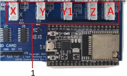 J TECH 32 Bit Motion Controller - EXTERNAL CONNECTIONS