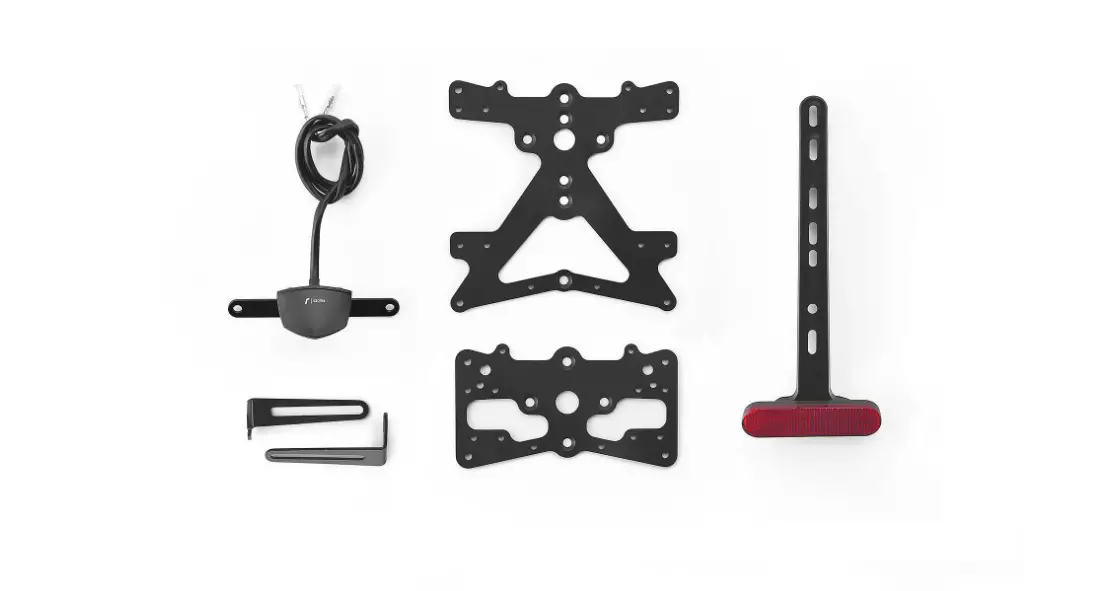 Rizoma Pt542 Fox License Plate Support Kit User Manual