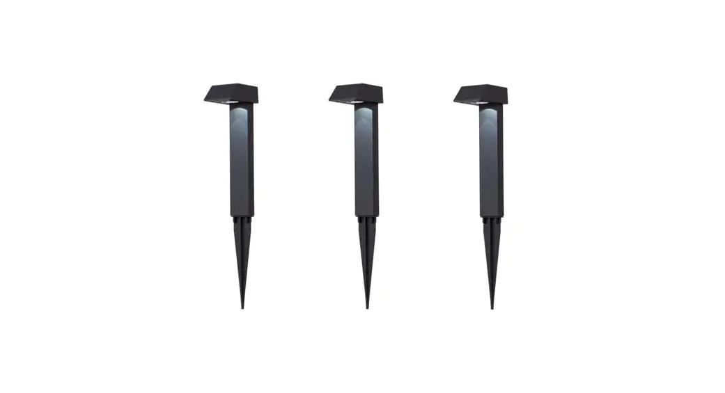 Wetelux 981404 Set Of 3 Solar Way Lights Instruction Manual Wetelux 981404 Set Of 3 Solar Way Lights Instruction Manual