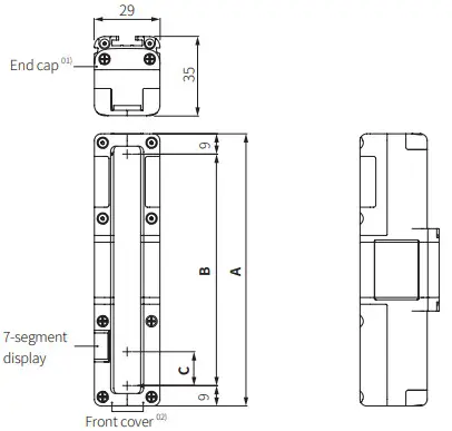 Autonics TCD210216AD SFL Series Safety Cat.4 Detection Safety Light Curtain - Dimation