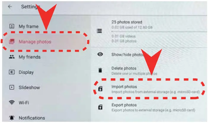 Byybuo BYD15 Smart Photo Frame - Open The Display