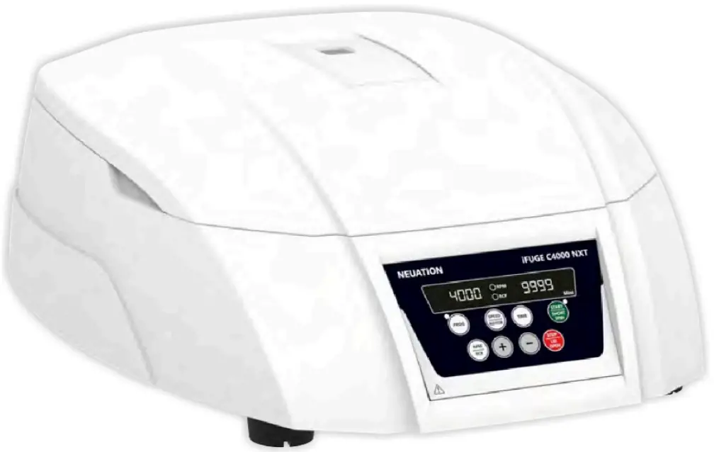 NEUATION iFuge C4000 NXT Clinical Centrifuge with Microprocessor and Brushless Motor