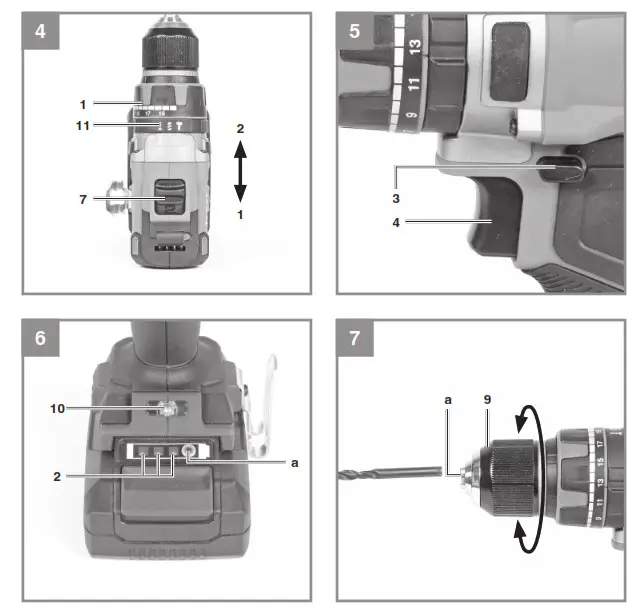 Einhell TE CD 18 50 Li i BL Cordless Hammer Drill or Screwdriver - fig