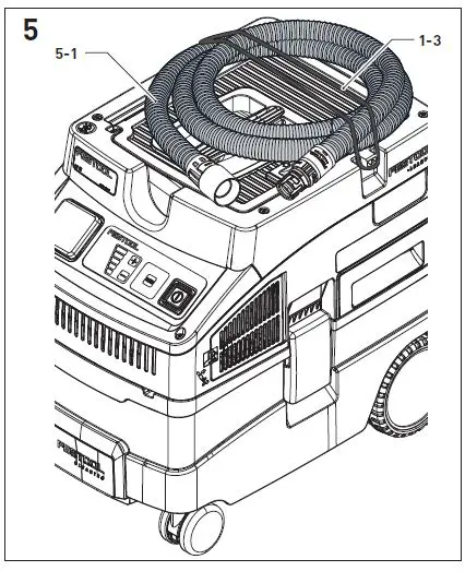 FESTOOL-.CT-15-E-Dust-Extractor-Hepa-Cleantec-fig-5