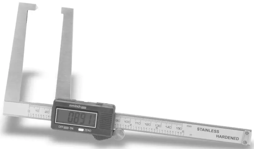 PITTSBURGH 63714 6 Inch Long Reach Digital Caliper - Cover