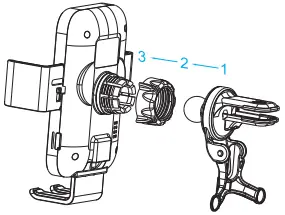 Tackform TF-HL-97 Wireless Charging Mount A3