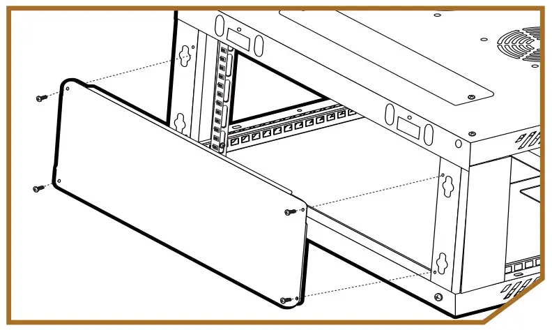 Completing the Rack Assembly