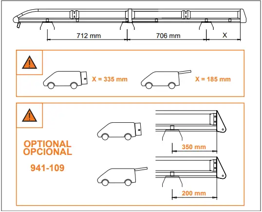 CRUZ 934-438 Kit Soportes LCV B19