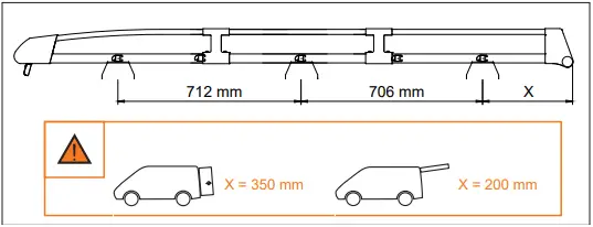 CRUZ 934-438 Kit Soportes LCV B24