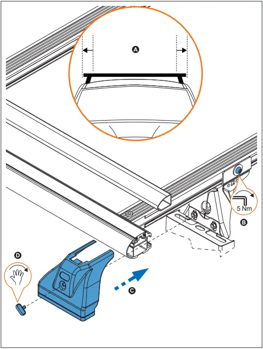 CRUZ 934-438 Kit Soportes LCV B28