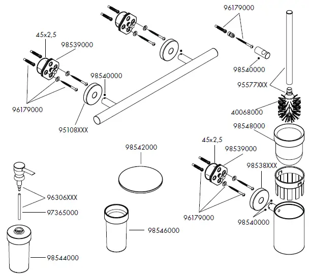hansgrohe-Logis-40511XXX-Single-Hook-Brass-Chrome-fig-15