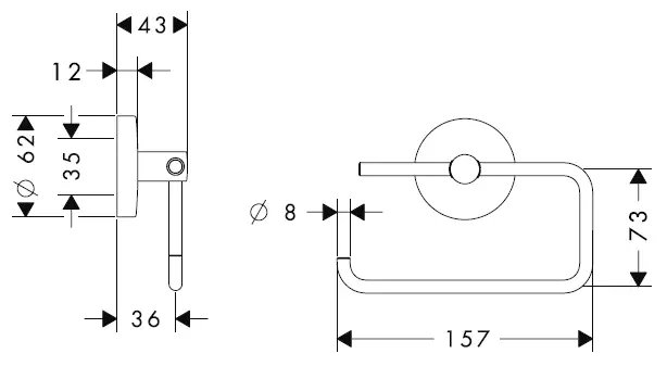 hansgrohe-Logis-40511XXX-Single-Hook-Brass-Chrome-fig-3
