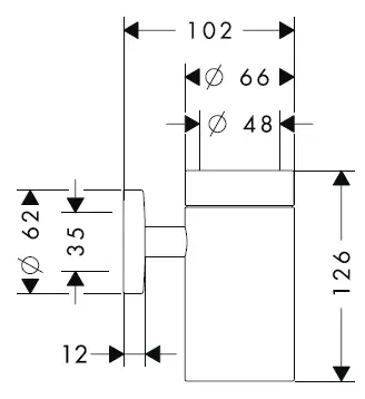 hansgrohe-Logis-40511XXX-Single-Hook-Brass-Chrome-fig-6