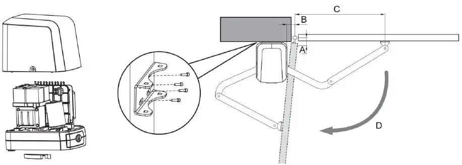 ELSEMA-iS270-Articulated-Arm-Gate-Opener-4