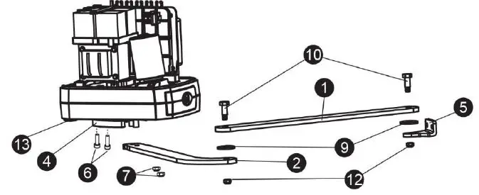 ELSEMA-iS270-Articulated-Arm-Gate-Opener-6