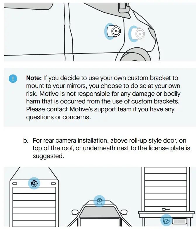 motive AI Omnicam Fleet Vehicle Camera Installation Guide - Once selected
