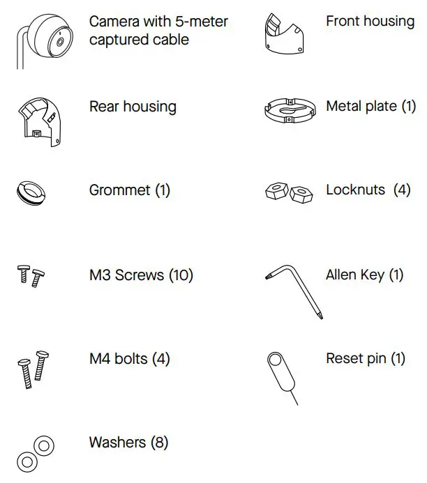 motive AI Omnicam Fleet Vehicle Camera Installation Guide - What comes in the box