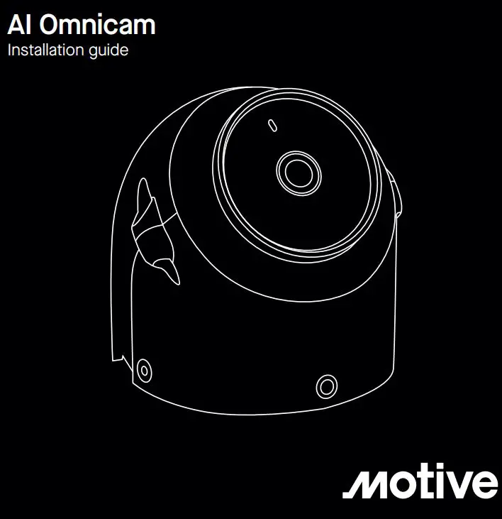 motive AI Omnicam Fleet Vehicle Camera Installation Guide