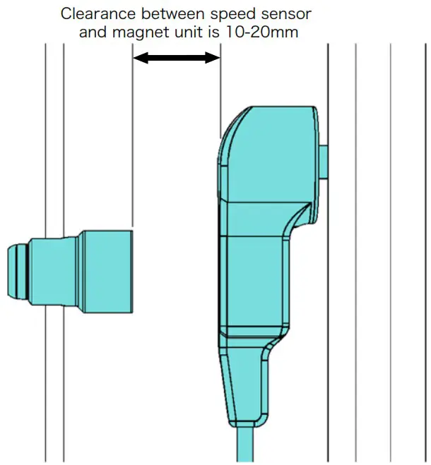 BAFANG SR SD021 01 Mid Motor Speed Sensor - SENSOR INSTALLATION 1
