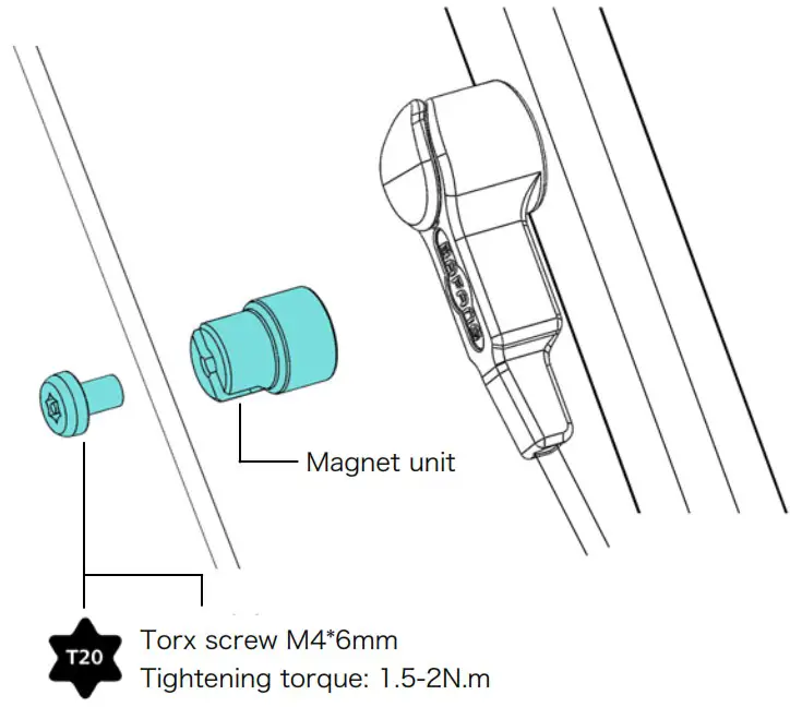 BAFANG SR SD021 01 Mid Motor Speed Sensor - SENSOR INSTALLATION 3