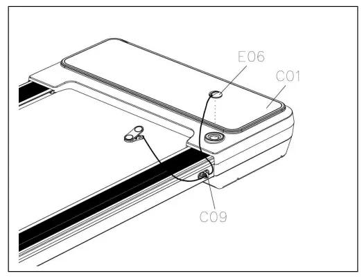 SUNNY HEALTH FITNESS SF-T722069 Sleek Stride Smart Compact Auto Incline Treadpad Treadmill - SafetyKey