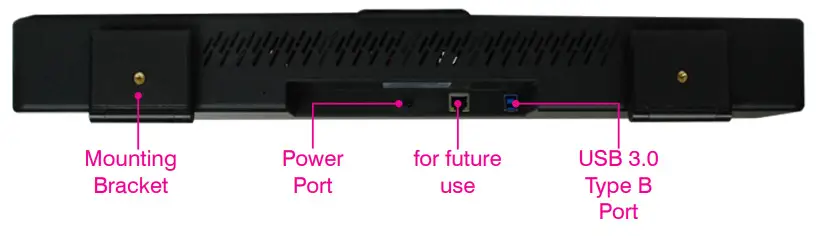 ClearOne Versa Mediabar Video Soundbar - Front View 1