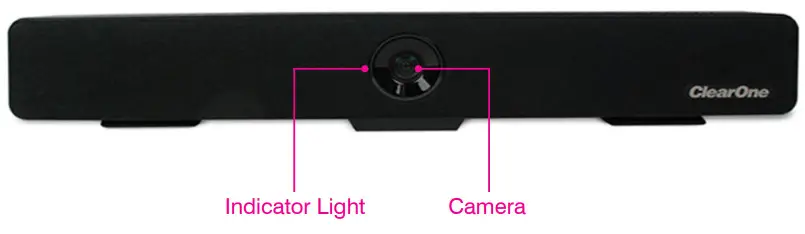 ClearOne Versa Mediabar Video Soundbar - Front View