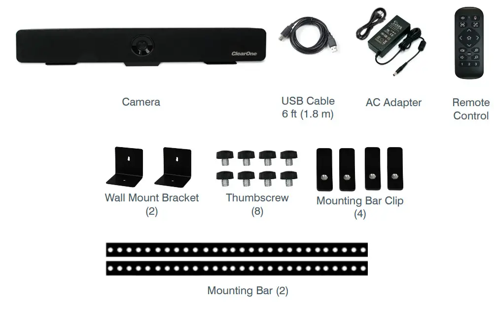 ClearOne Versa Mediabar Video Soundbar - shipment