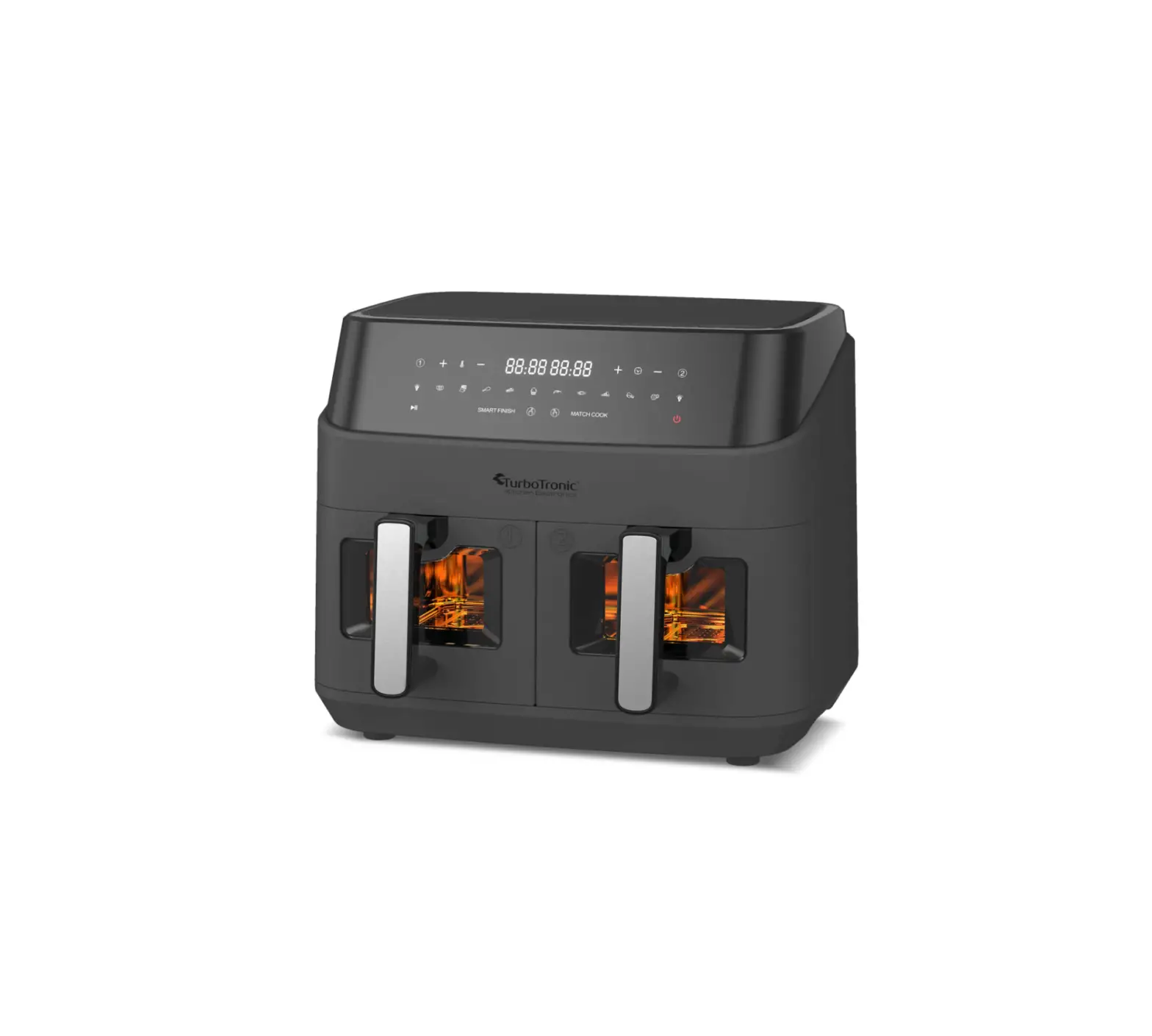 Turbotronic Tt-daf6w Dual Basket Air Fryer Instruction Manual