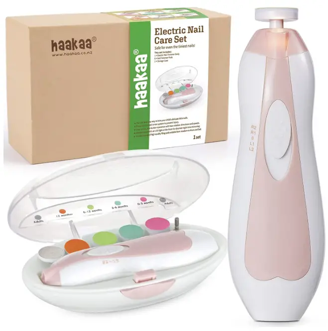 haakaa-‎SGE004-Baby-Electric-Nail-Trimmer-Product