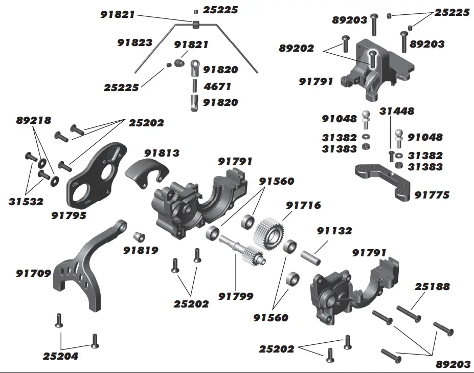 Team Associated RC10B6.1 Scale 2WD Electric off Road Competition Buggy Kit - fig 14