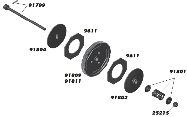 Team Associated RC10B6.1 Scale 2WD Electric off Road Competition Buggy Kit - fig 15