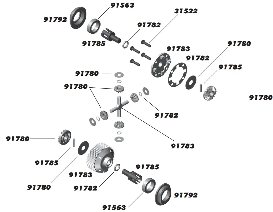 Team Associated RC10B6.1 Scale 2WD Electric off Road Competition Buggy Kit - fig 17