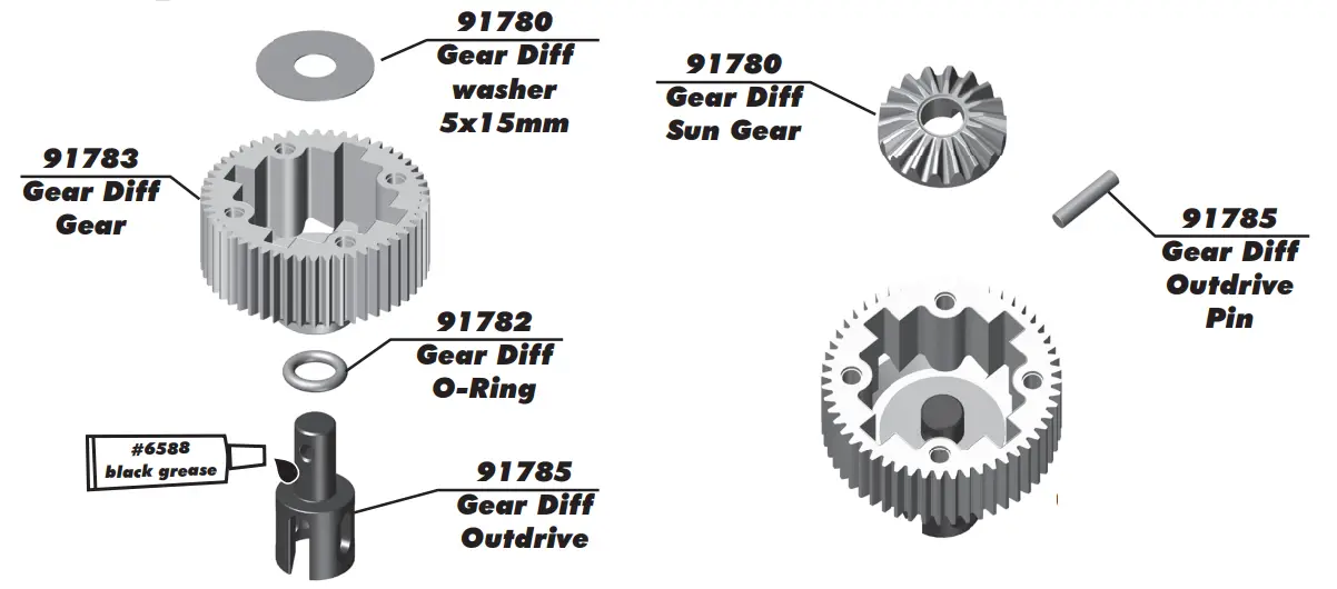Team Associated RC10B6.1 Scale 2WD Electric off Road Competition Buggy Kit - fig 3